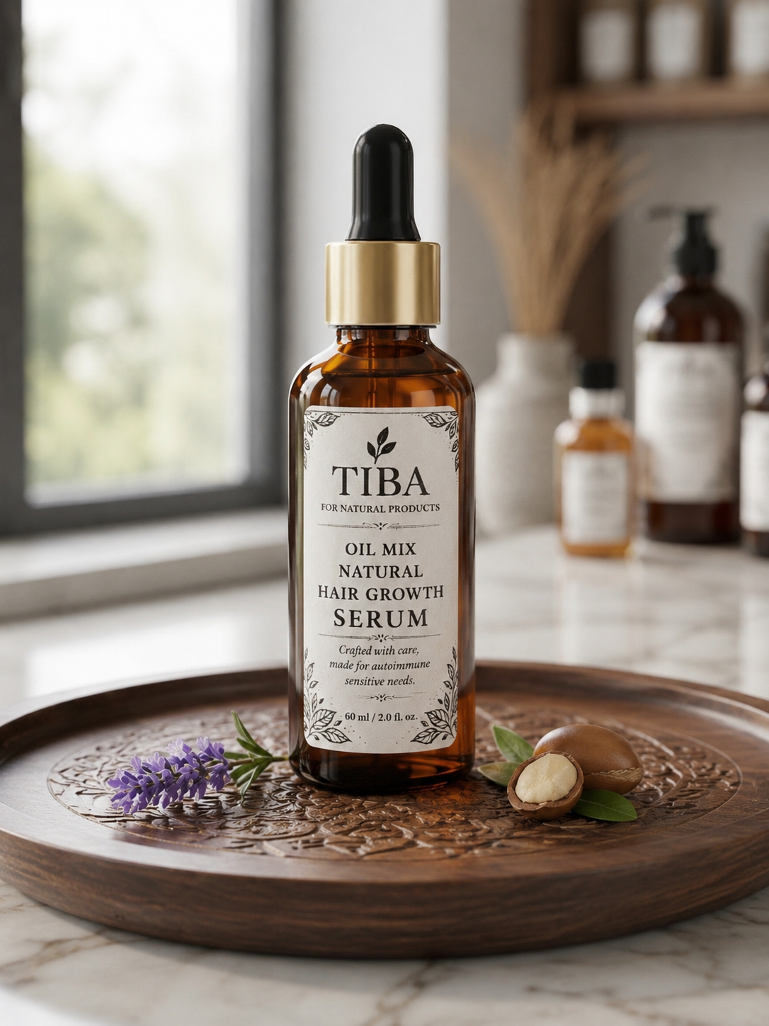 Tiba Magic natural hair oil mix