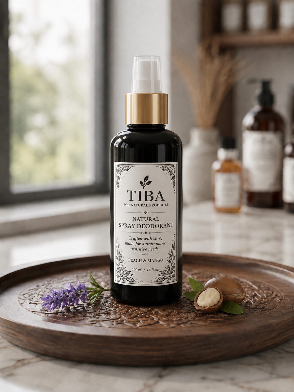 100 Natural Magnesium Peach and Mango deodorant