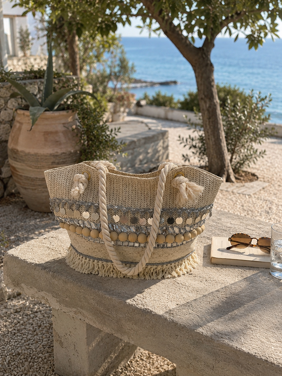 All Natural handmade and elegant design women’s Tote bag…..