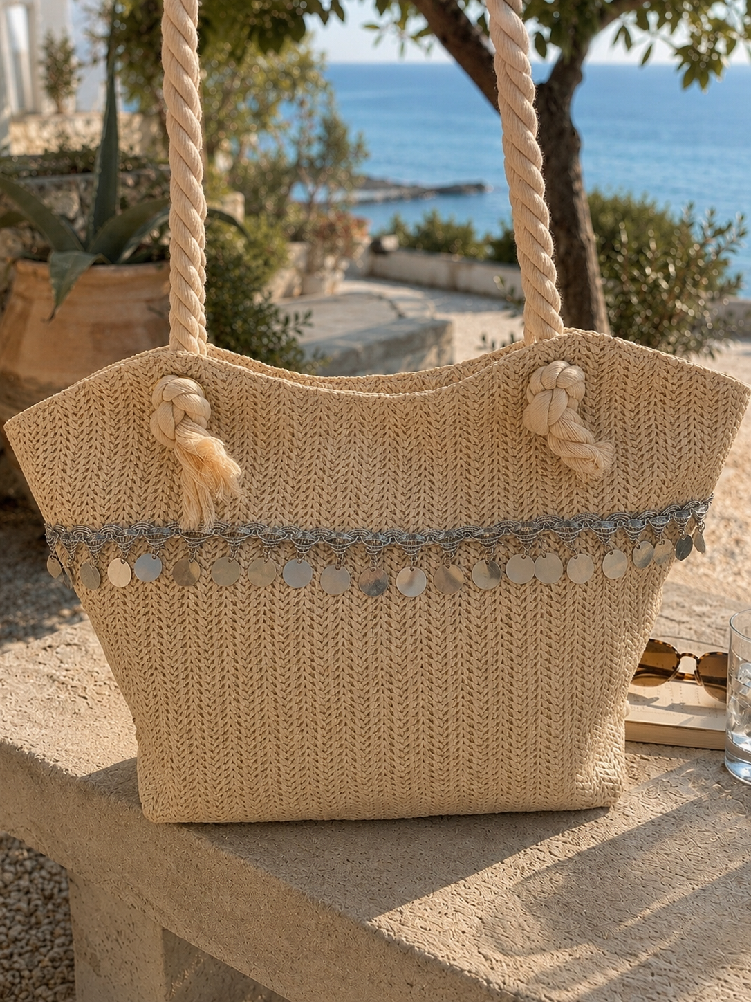 All Natural handmade and elegant design women’s Tote bag…..