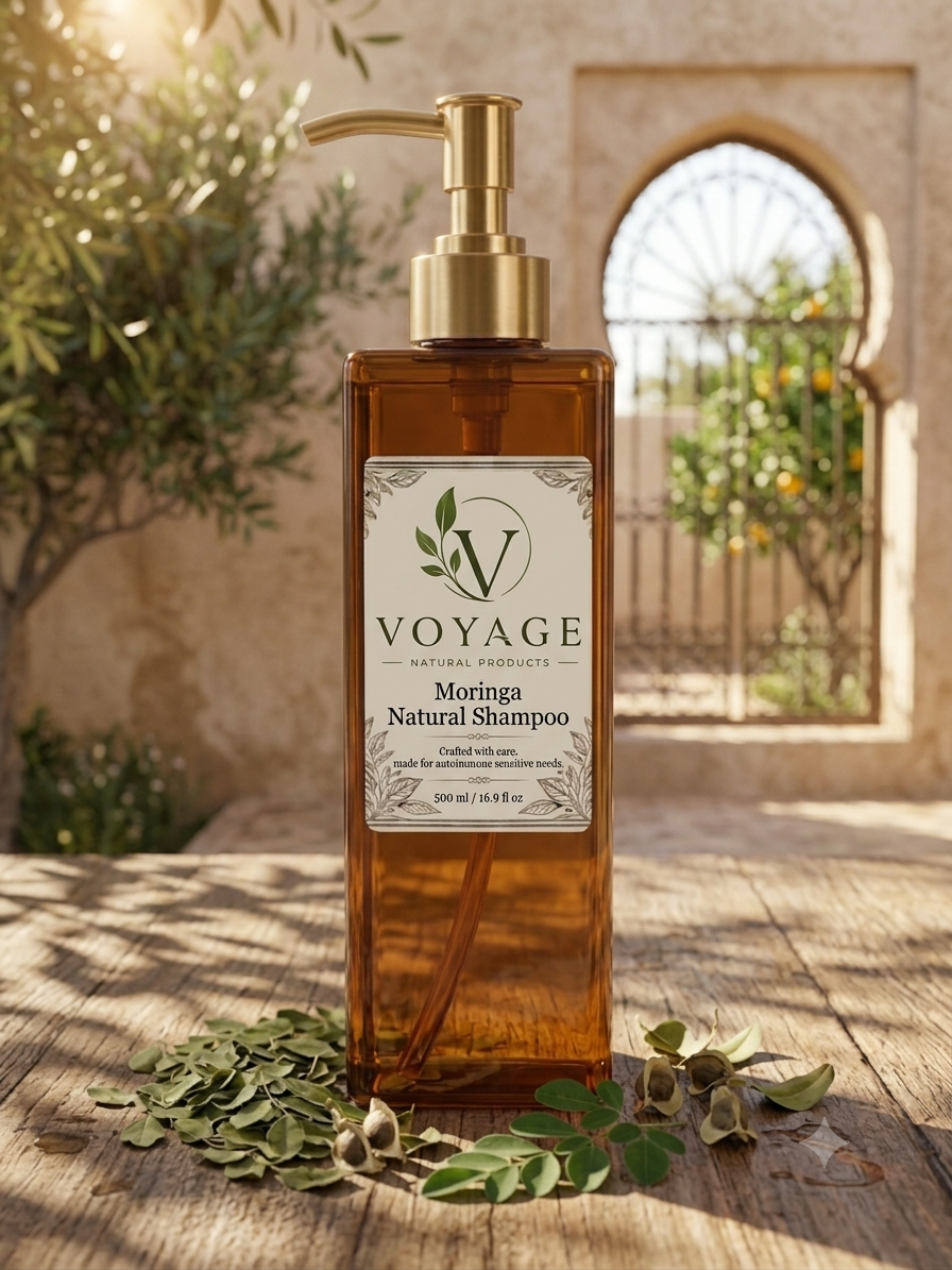 Voyage natural Moringa hair shampoo